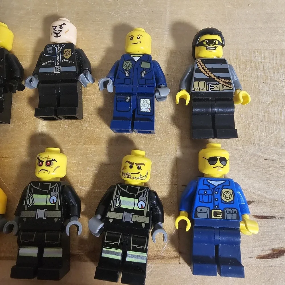 10x Lego Minifigures Mixed‎ Sets Lot Used Minifigs Read Description #6